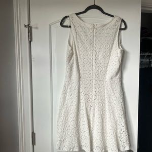 White Short Professional Dress